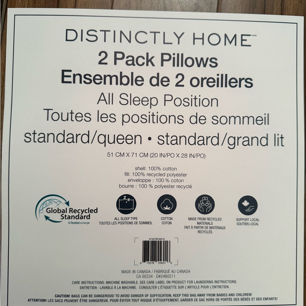 White Pillow Set